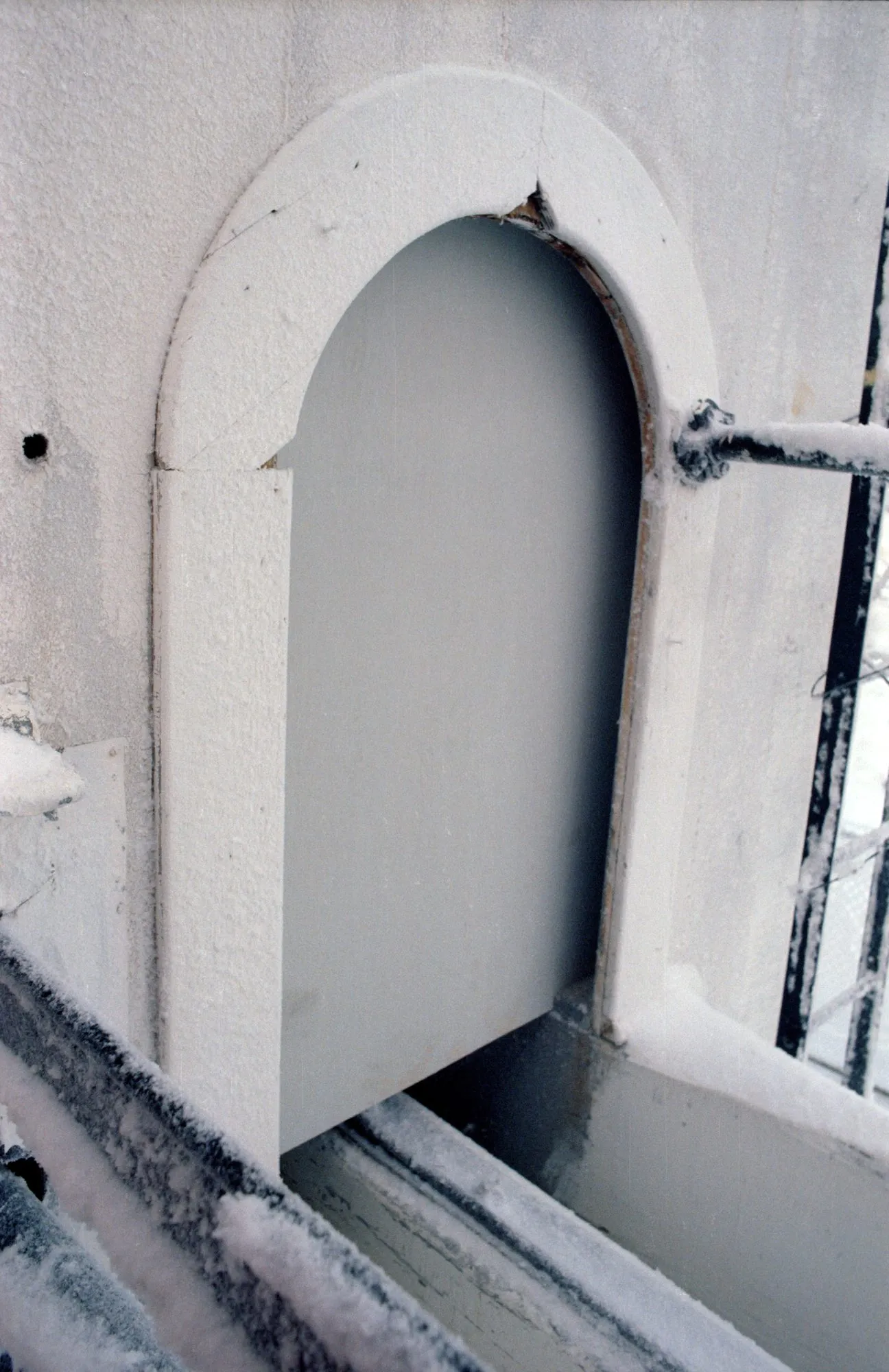 Arched doorway detail